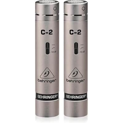 Brand new- Behringer C-2 C2 Small Diaphragm Cardioid Condenser Microphone Matched 2026 image 3