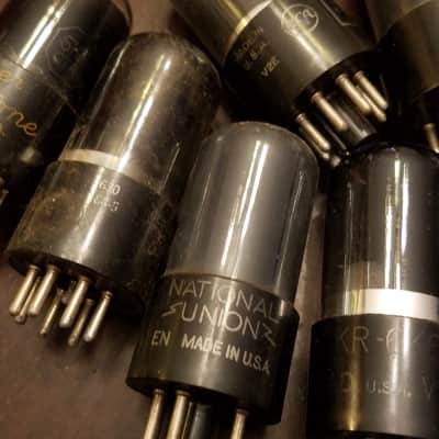 Ken-Rad etc. Pair (2) VT-152 Power Pentode tNOS AT1000 TESTED Vacuum Tube premium JAN 6K6 6K6GT/G Audio 1941-1958 image 3