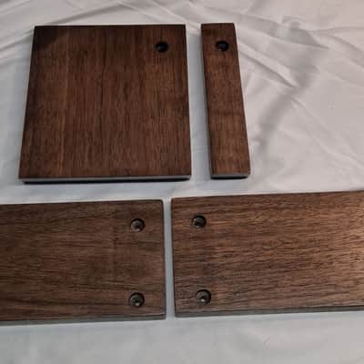 Korg Mini Korg 700 Complete Wood Replacement Kit, Solid Walnut image 7