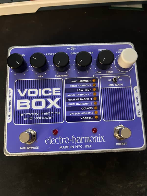 Electro-Harmonix Voice Box Harmony Machine Vocoder - Tested, Made in NYC image 1