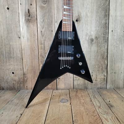 Jackson JS30RR Randy Rhodes V 2009 w/Jackson Molded Case- Black image 1