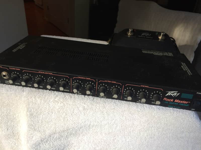 Rare Vintage Peavey Rockmaster Rack Mount Tube Guitar Preamp. Made