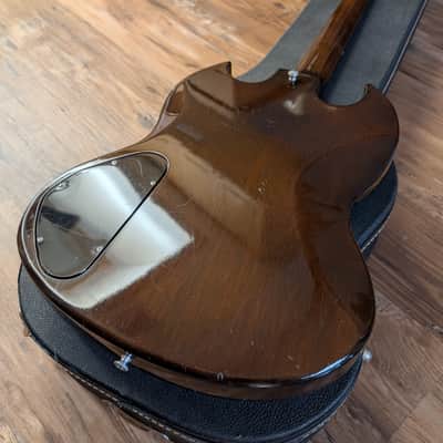 Gibson EB-0 Electric Bass Guitar 1973 Walnut With Original Hard Case image 21