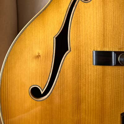 Naoto Odashima 17" Acoustic Archtop Quilted Maple Ezo Spruce image 6