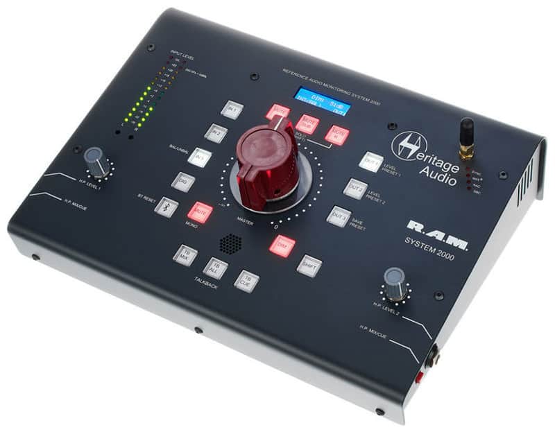 Heritage Audio RAM System 2000 Desktop Monitor Controller with Bluetooth image 1