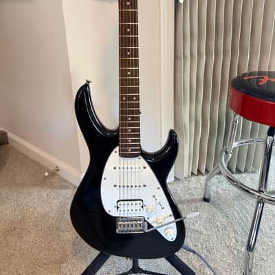 Carlo Robelli HSS Strat Copy Black Electric Guitar image 1