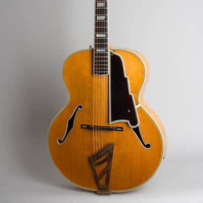 D'Angelico  Excel Arch Top Acoustic Guitar (1948), ser. #1786, original brown hard shell case. image 1