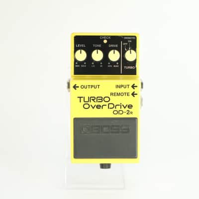 Boss OD-2r Turbo Overdrive (Modded Studio Quality, s/n ZG62018, Silver Label, Made in Taiwan) image 2