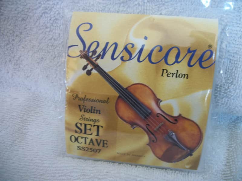 Sensicore - SS2507 (Super Sensitive Sensicore Perlon 4/4 Violin Strings Octave Set) image 1