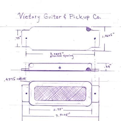 Victory "Diamondback" Lowrider Gold Foil Pickup image 2