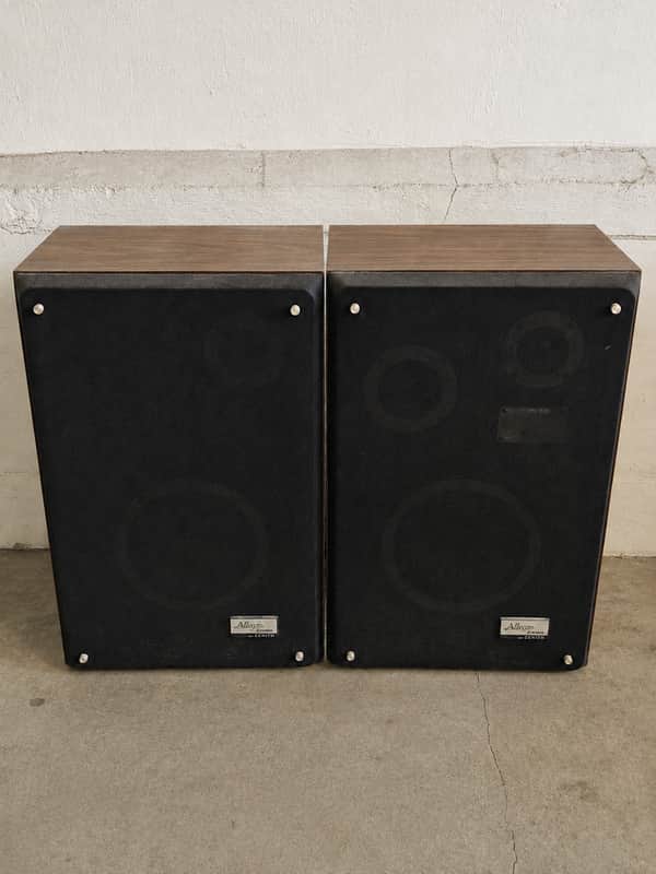Zenith Allegro 2500 Vintage Bookshelf Speakers Pair – Circa 1979 image 1