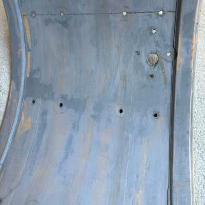Rogers Holiday Swivomatic Era 22” x 14 Inch Bass Drum Shell Project 60s - Natural image 6