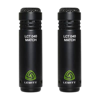 Lewitt LCT040 MATCH Stereo Pair of Condenser Microphones image 1