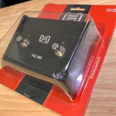 Hosa FSC-385 Dual Latching Footswitch (New in Box) image 1