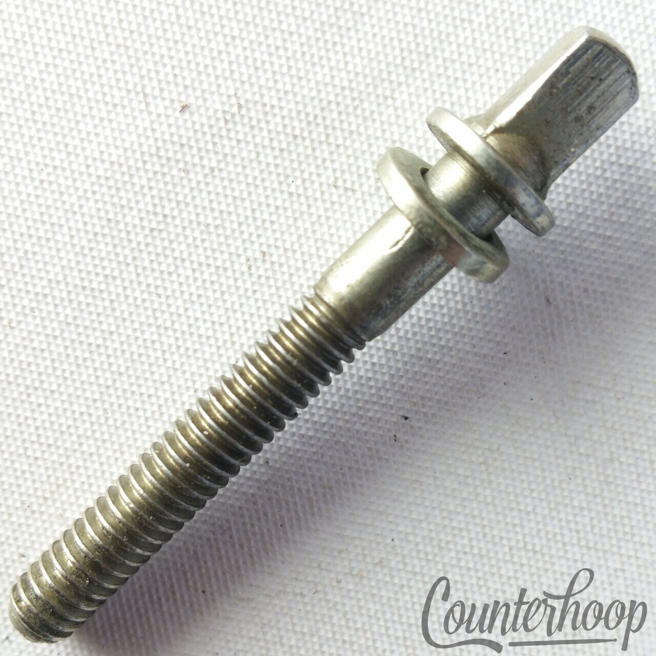 Ludwig 1x 1 5/8"Tension T-Rods Snare/Tom Drum Vintage 50s-60s Nickel — main photograph