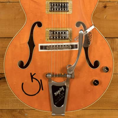 Gretsch G6120RHH Reverend Horton Heat Signature 6120 Hollow Body Orange Stain image 10