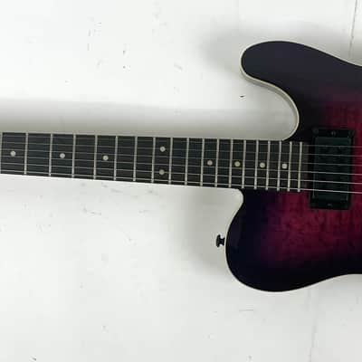 Schecter PT Pro Trans Purple Burst Electric Guitar + Free Gig bag - See Actual Pics Bild 15