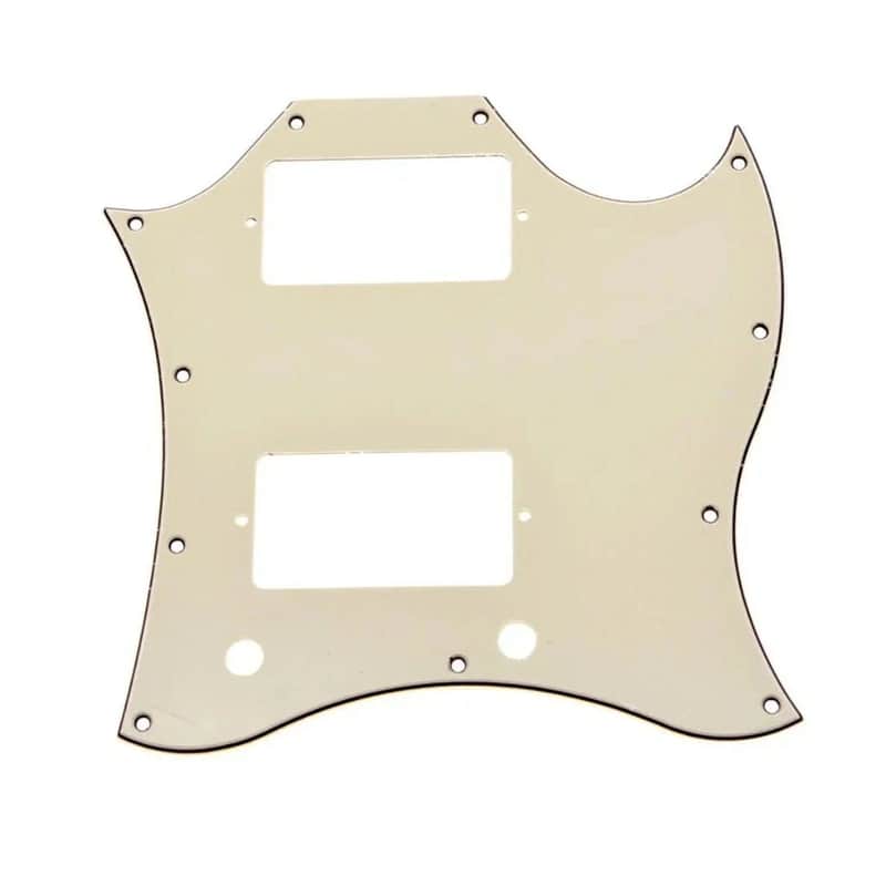 Gibson® SG Standard Full Face Batwing Pickguard - 3-Ply Cream image 1