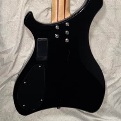 Harley Benton Marquess 5 String Bass 2021 - Black Stain (Gloss) image 2