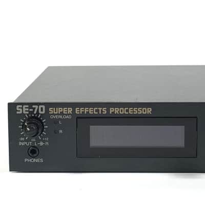 Boss SE-70 Super Effects Processor 1993 - 1999 - Black TGHM image 3