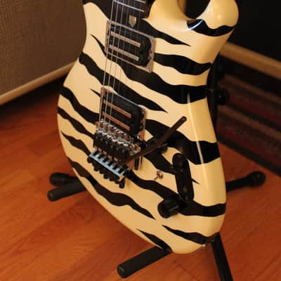 1984 Aria Pro II RS Inazuma V in Zebra Stripe | Reverb