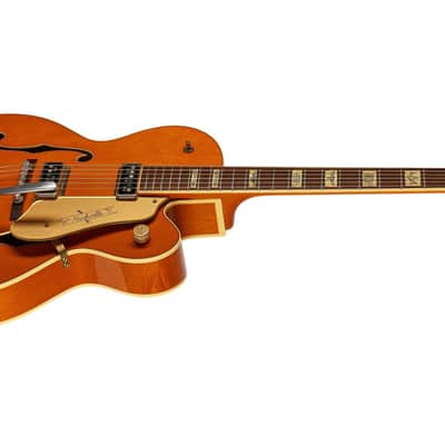 Gretsch (MIJ) Nashville G6120DSW Western Orange (Pre-Owned, 2005, VG+) #JT05010409 image 3