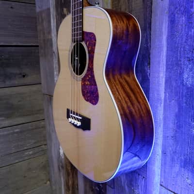 Guild Westerly Collection B-140E Acoustic Bass - Natural with Gig Bag image 4
