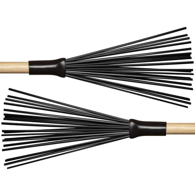 Vater Wood Handle Whip Brush with Poly Bristles image 1