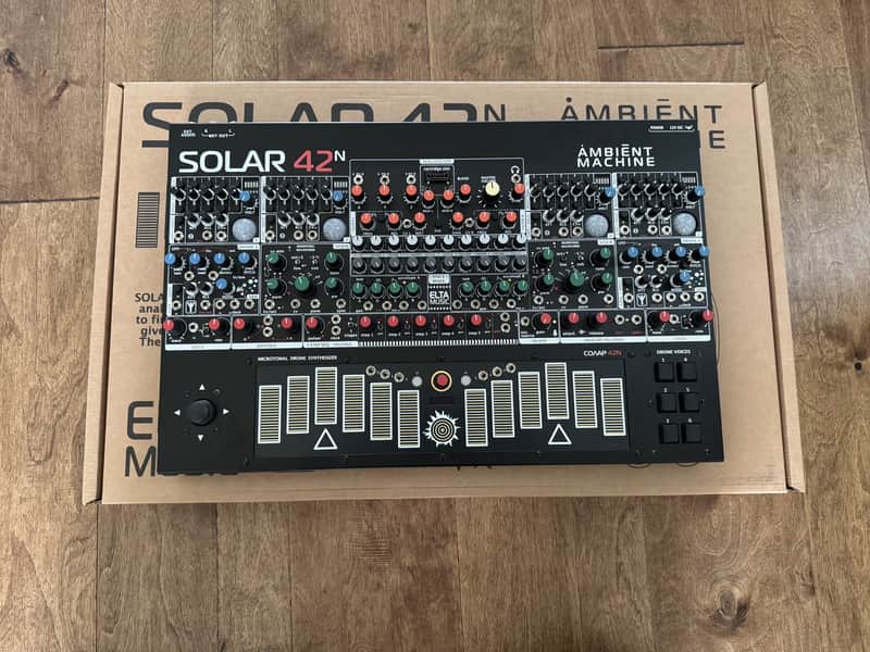 ELTA Music Solar 42N MK.III Ambient Machine - Black - Complete w/ Box & Accessories image 1