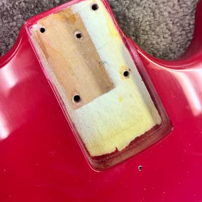 Fender Musicmaster Bass 1971 - Dakota Red image 14