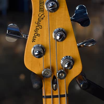 Music Man Stingray 4 String Left Handed  1980 "Sunburst" image 8