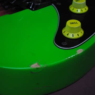 Ibanez JEM777-LG Steve Vai Signature with Edge Tremolo 1987 - 1988 - Loch Ness Green image 5