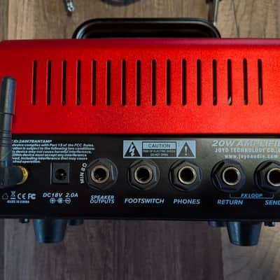 Joyo BanTamP JackMan II 20-Watt Tube Guitar Head w/Footswitch image 2