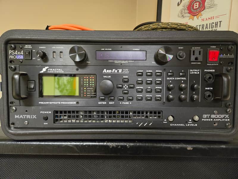 Fractal Audio Axe-FX II XL+ 2015 - 2018 - Black image 1