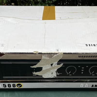 W-Audio DA500 500w Pro Power Rack Mount Amp Amplifier - Boxed - Tested - Working image 5