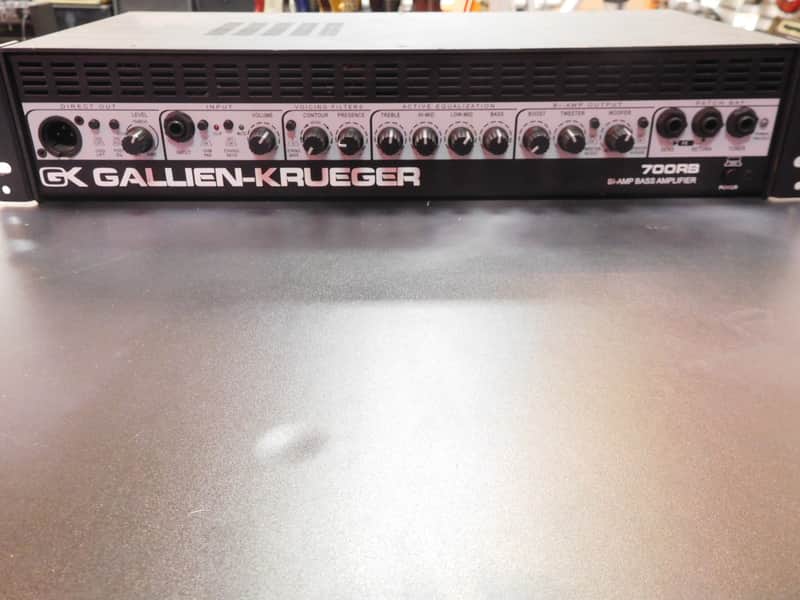 Gallien-Krueger 700RB 450-Watt Biamp Bass Amp Head | Reverb