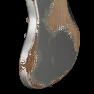 Mint Fender Custom Shop NAMM Masterbuilt Apprentice Dylan Delpizzo-Howell 1962 Jazzmaster Ultra Heavy Relic - Inca Silver #78858 image 8