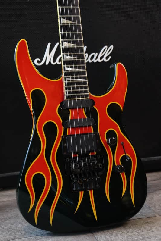 Jackson Custom Usa SL-1 Hot Rod Red 1988 image 1