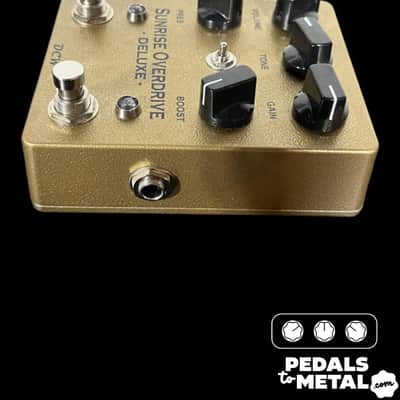 DCW Pedals Sunrise Overdrive Deluxe - Gold X14709 image 6