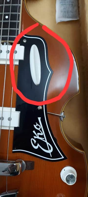 Eko poggia dite per Pickguard Violin Bass & altri image 1