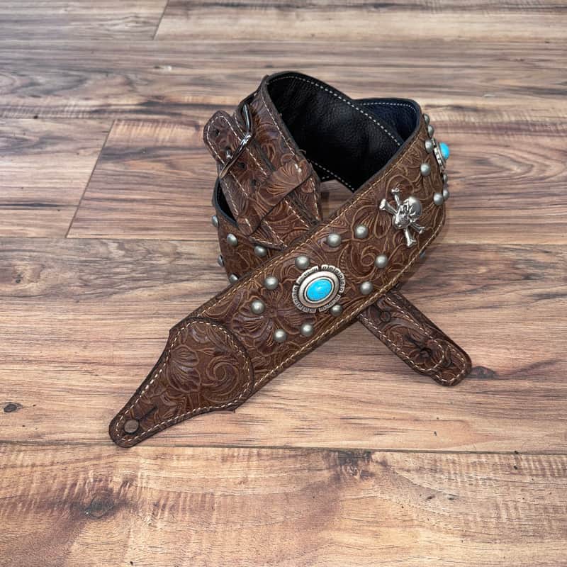 Carlino Lukather Western Flower Model Turquoise strap 2026 - Tan image 1