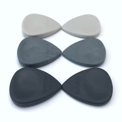 Wedgie Rubber Guitar Pick Sampler Pack | Soft, Medium, and Hard | 6 pcs image 5
