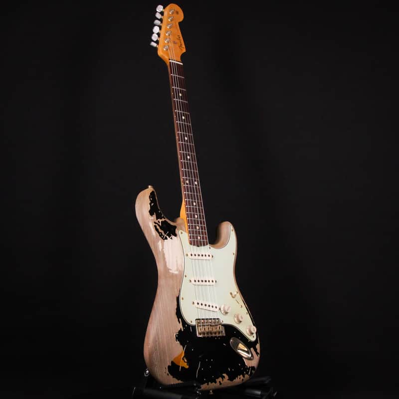 Fender Stratocaster John Mayer Black1 John Cruz Masterbuilt 2011