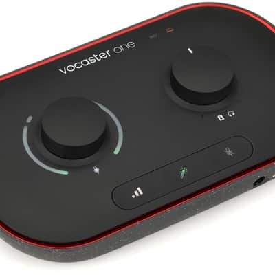 Focusrite Vocaster One USB-C Podcasting Audio Interface image 1