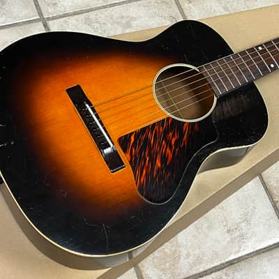 Kalamazoo KG-14 1936 - 1943 sunburst Acoustic Guitar image 3