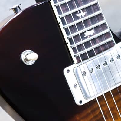 PRS S2 McCarty 594 Singlecut Black Amber Pattern Vintage Electric Guitar w/Bag image 5