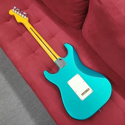 Unknown S-Style Parts Guitar SSS - Turquoise image 8