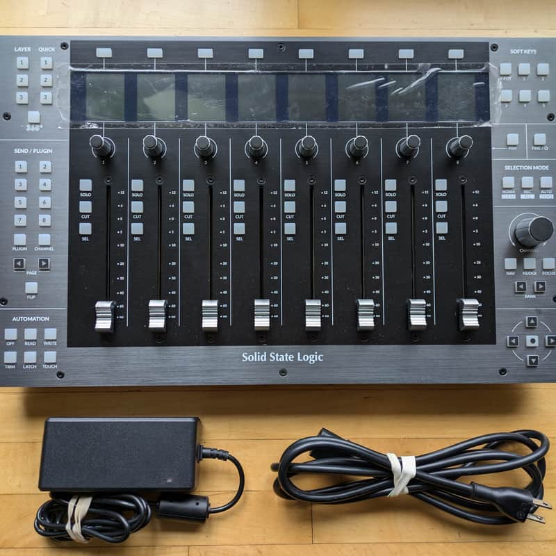 Solid State Logic SSL UF8 DAW Controller 2021 - Present Black image 1