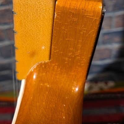 S-Style Partscaster - AllParts Neck & Amber Body, Fender Locking Tuners, Boutique Loaded Pickguard image 13