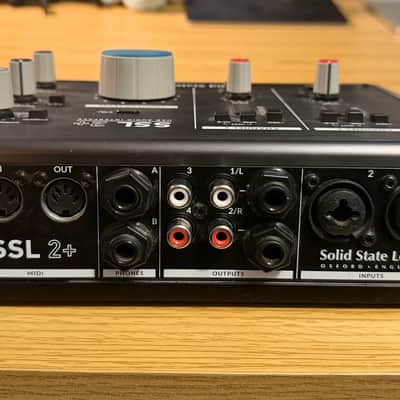 Solid State Logic SSL 2+ USB Audio Interface 2020 - Present - Black image 2